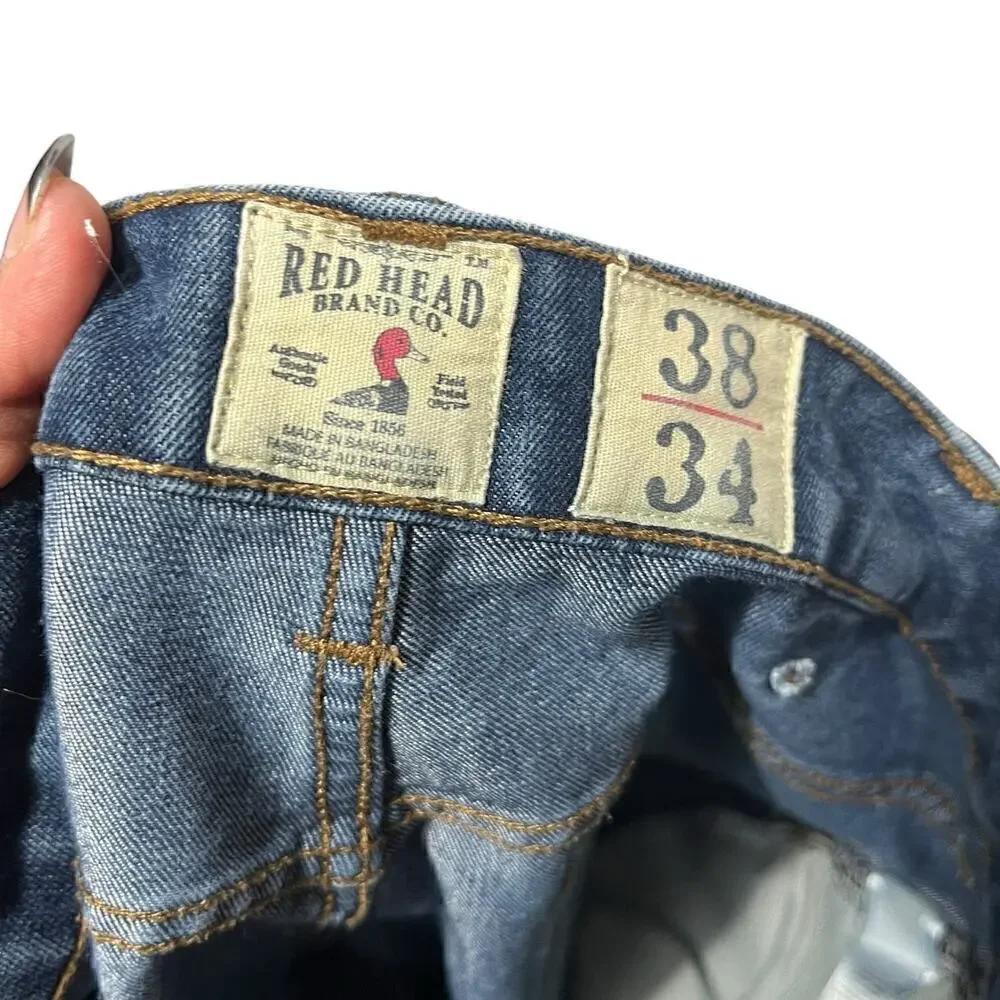 Men’s RedHead Straight Leg Jeans / Size-W 38, L 34